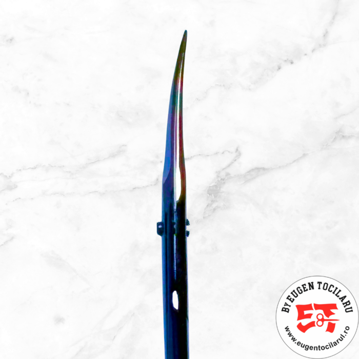 Foarfecă Cuticule ET-Unique 1 Blue - imagine 2