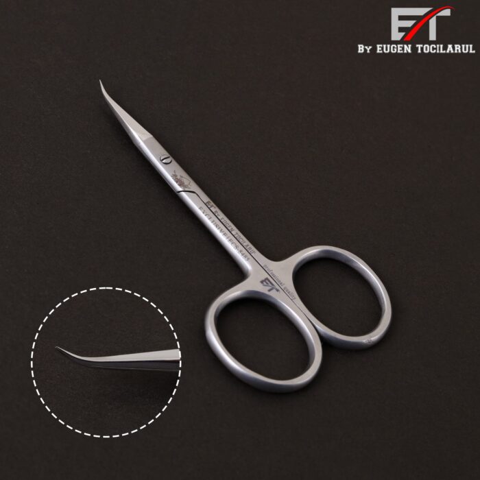 Foarfecă Profesională Cuticule Curbata PROEXPERT ECS-8485 18mm - imagine 4