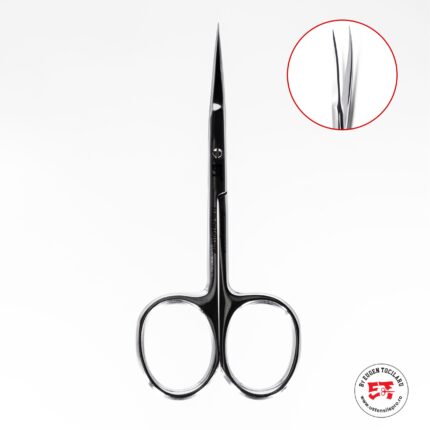 Foarfecă cuticule 21.105 PRO LEFT CURBAT (STÂNGACI)