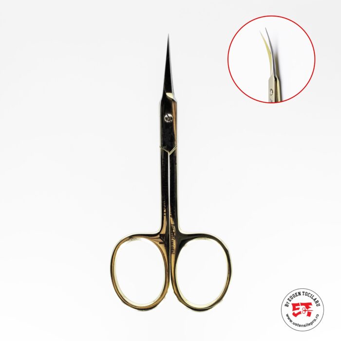 Foarfecă cuticule ECS-166 GOLD