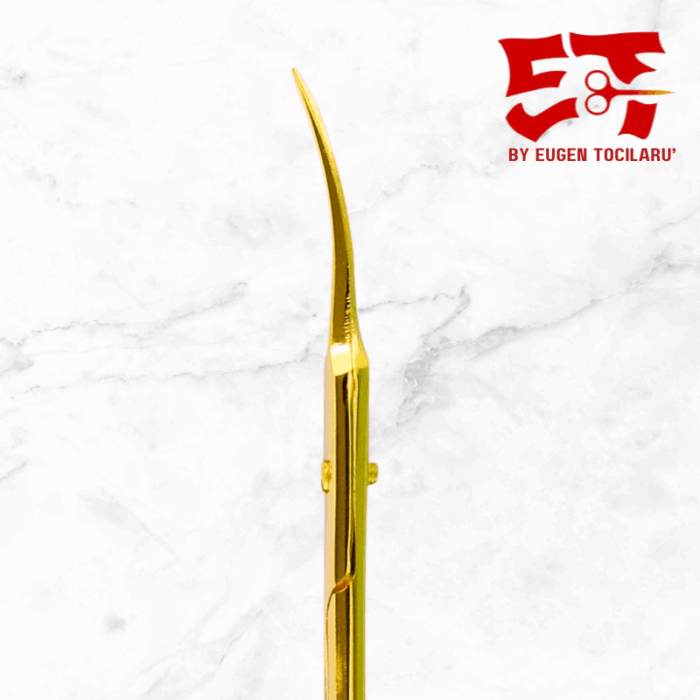 Foarfecă cuticule ECS-166 GOLD - imagine 6