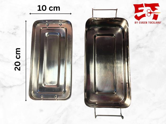 CUTIE STERILIZARE INOX CU CAPAC ET - imagine 2